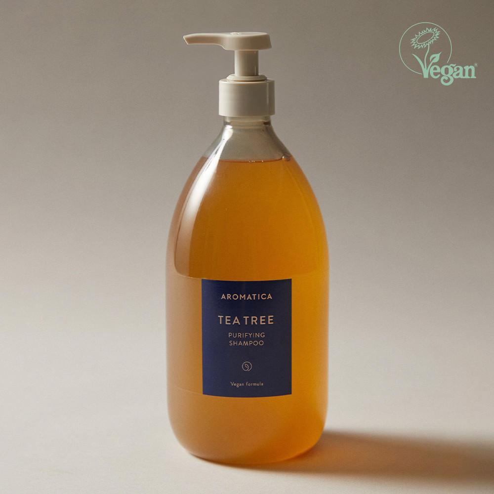 아로마티카 티트리 퓨리파잉 샴푸 1,000ML 대용량 탈모 기능성 지성 두피 쿨링