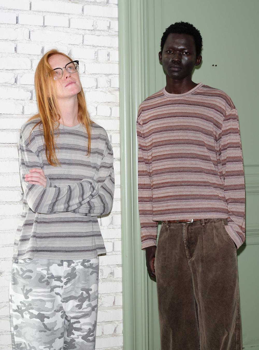 Retro Stripe Knit (3color)