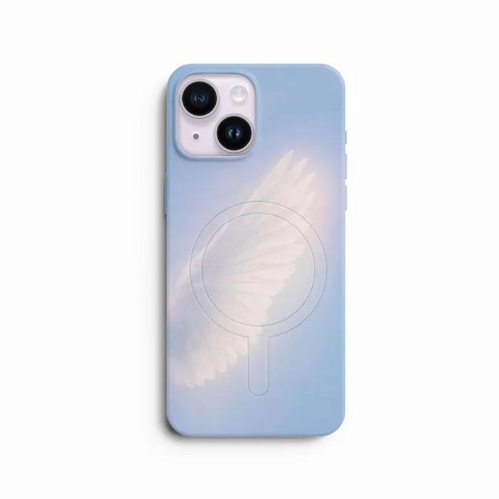 [맥세이프] Wing 무광 하드 케이스 ice blue