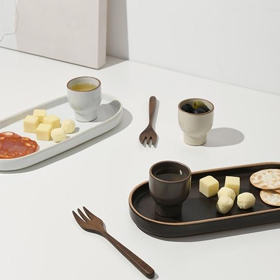 시에 도자기 소주잔 1p