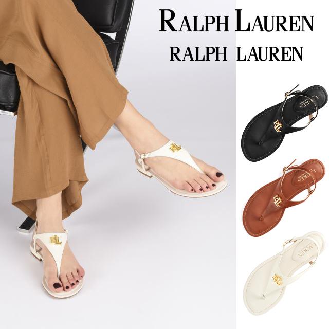 랄프로렌 샌들 엘링턴 플랫샌들