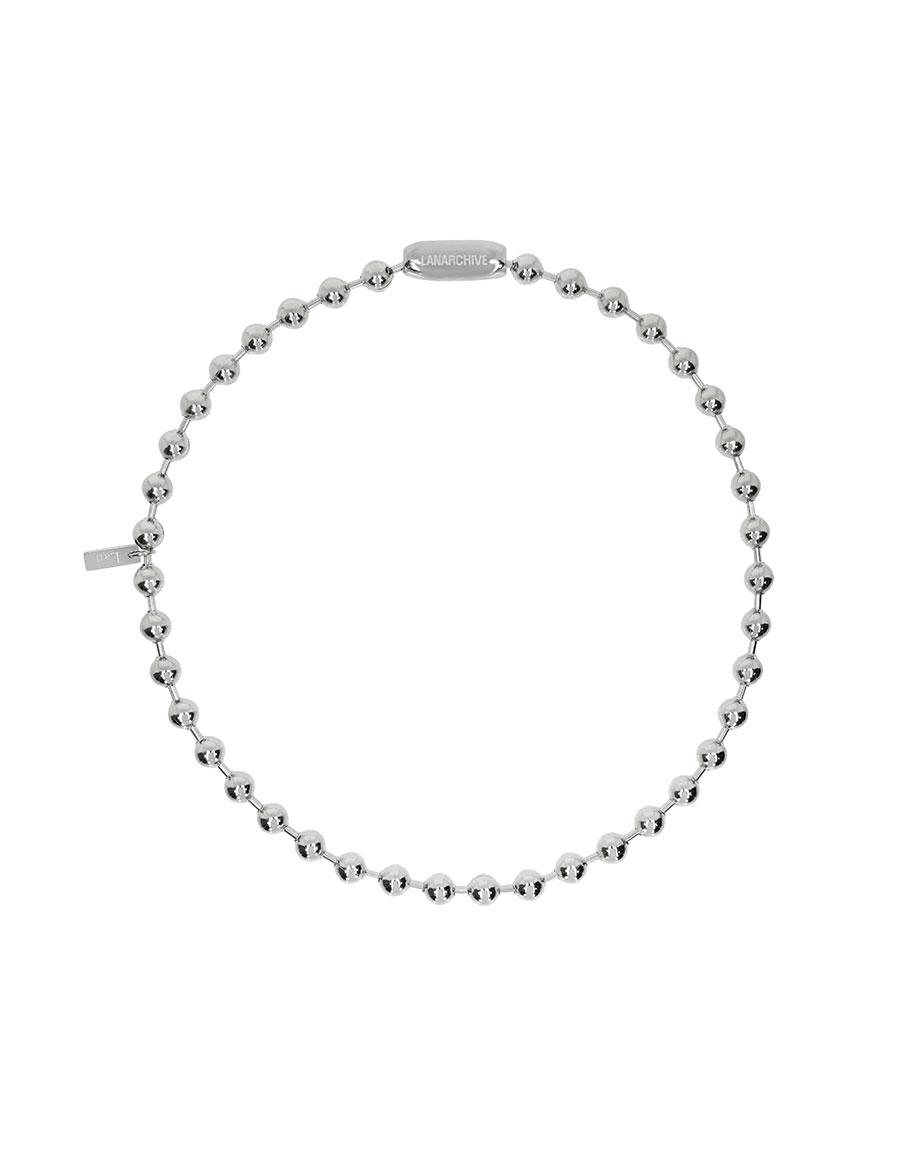 [1023] Engraved Ball Necklace