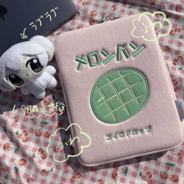 [1차 예약판매 중 11월 21일부터 출고! ] 따끈따끈 메론빵 아이패드 파우치 11인치