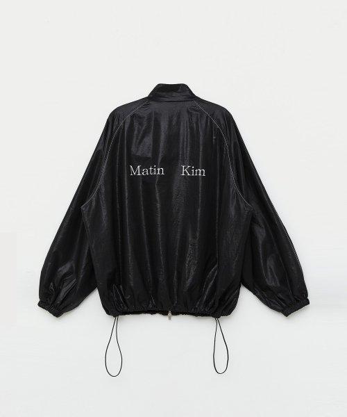 MATIN KIM LOGO COATING JUMPER