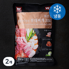 외갓집 송탄 서정리 부대찌개 550 (냉동), 550g, 2개