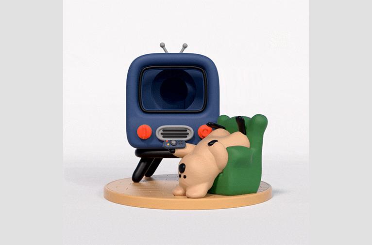 [다이노탱] Couch Potato Watch Stand
