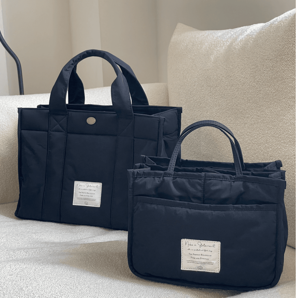 콜린 보부상 가방 패딩 백 텀블러 나일론가방