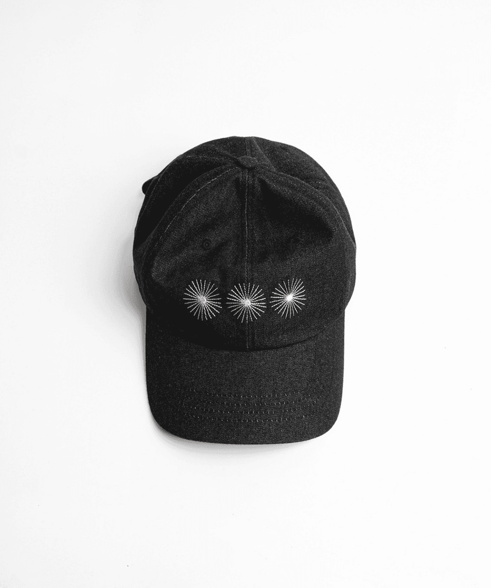 604 [999HUMANITY | DANDELION ARCHIVE CAP - BK DENIM]