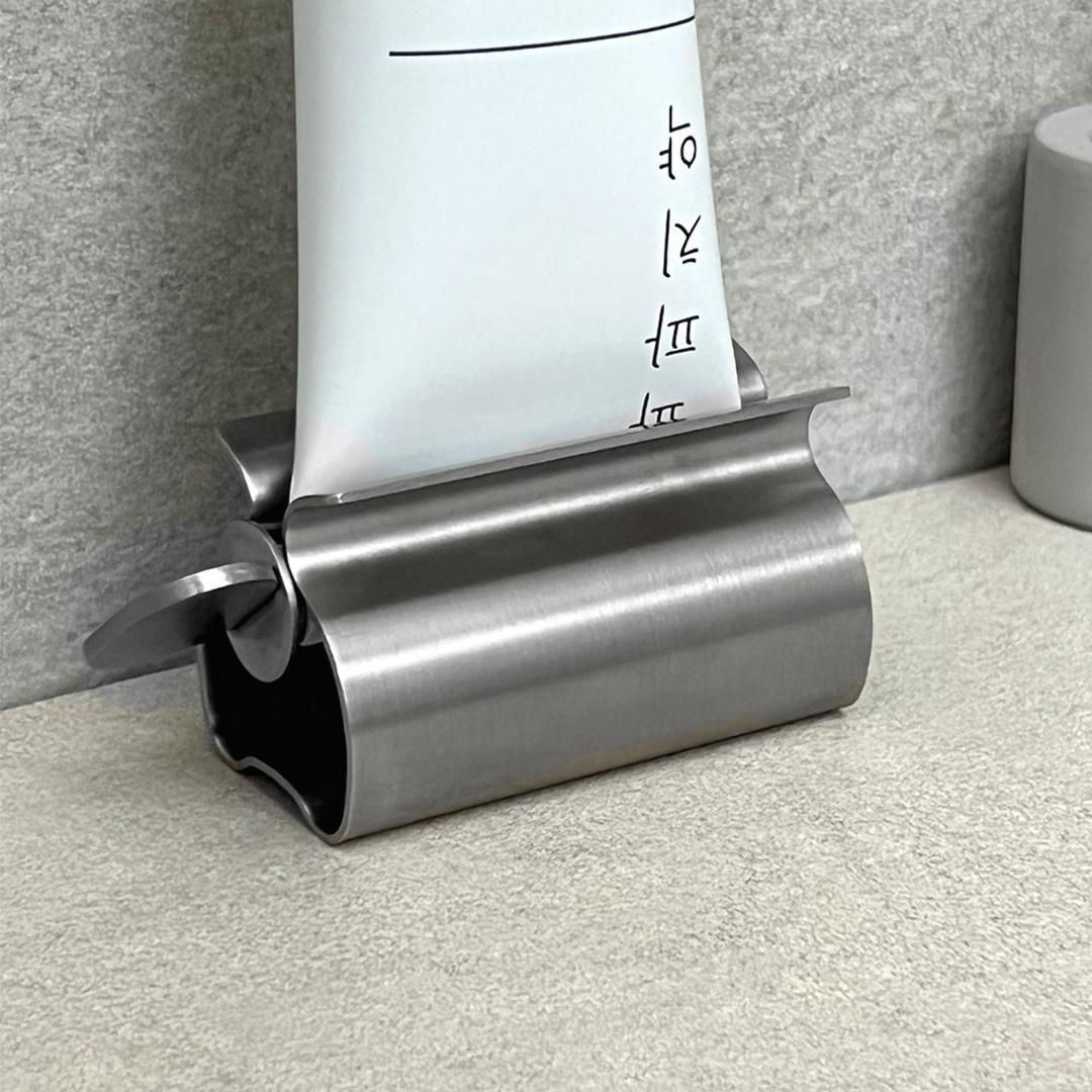 욕실 치약 짜개 디스펜서 스텐 거치대
