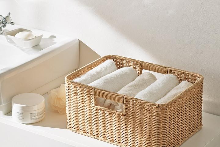 초특가 네이처 라탄 바스켓 수납함 6size