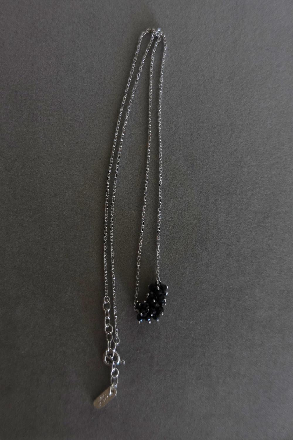 24PF Bubble Black Pop Necklace