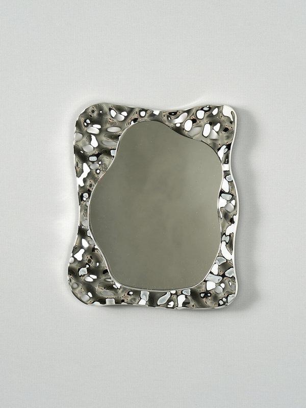 시크 사각 볼드 프레임 스탠드 거울