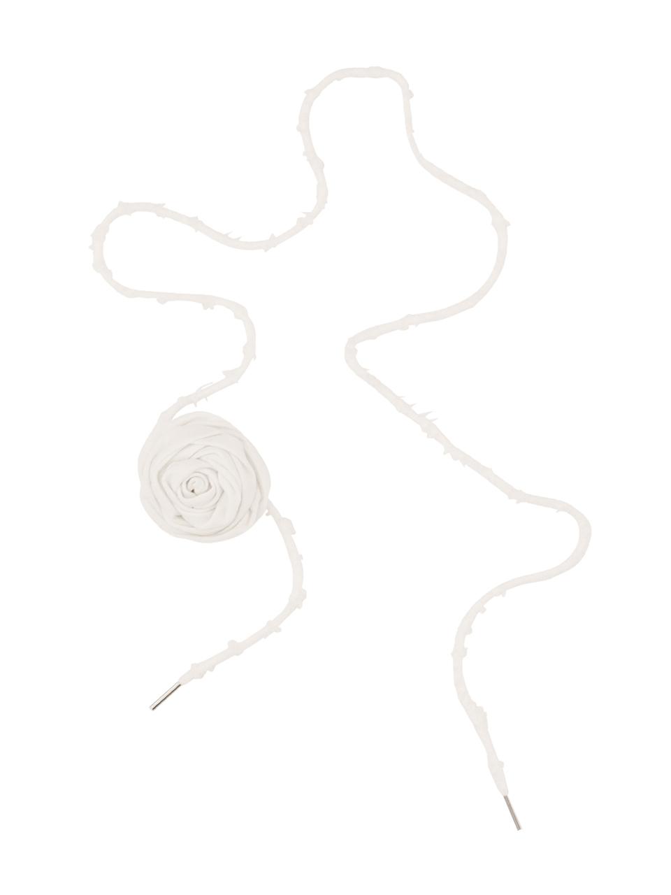 Flower String Belt_[White]