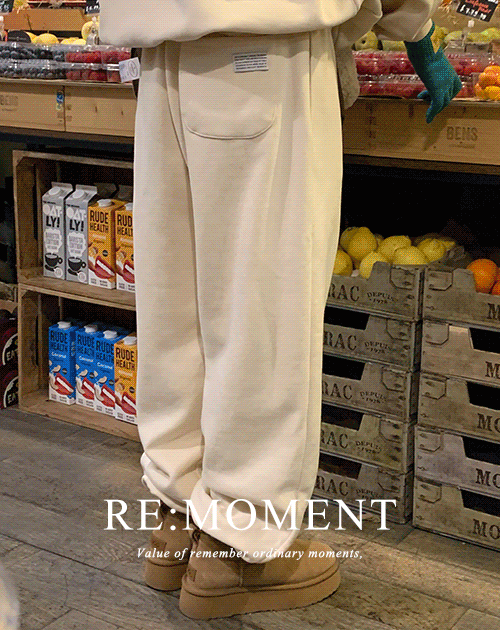 오디너리먼트 [RE:MOMENT] made. 레터 조거 팬츠 3color!