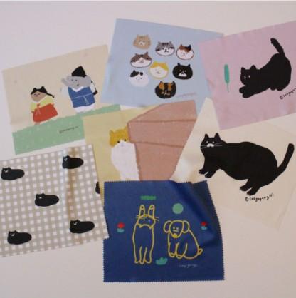 [송냥씨] 일러스트 안경닦이 7종