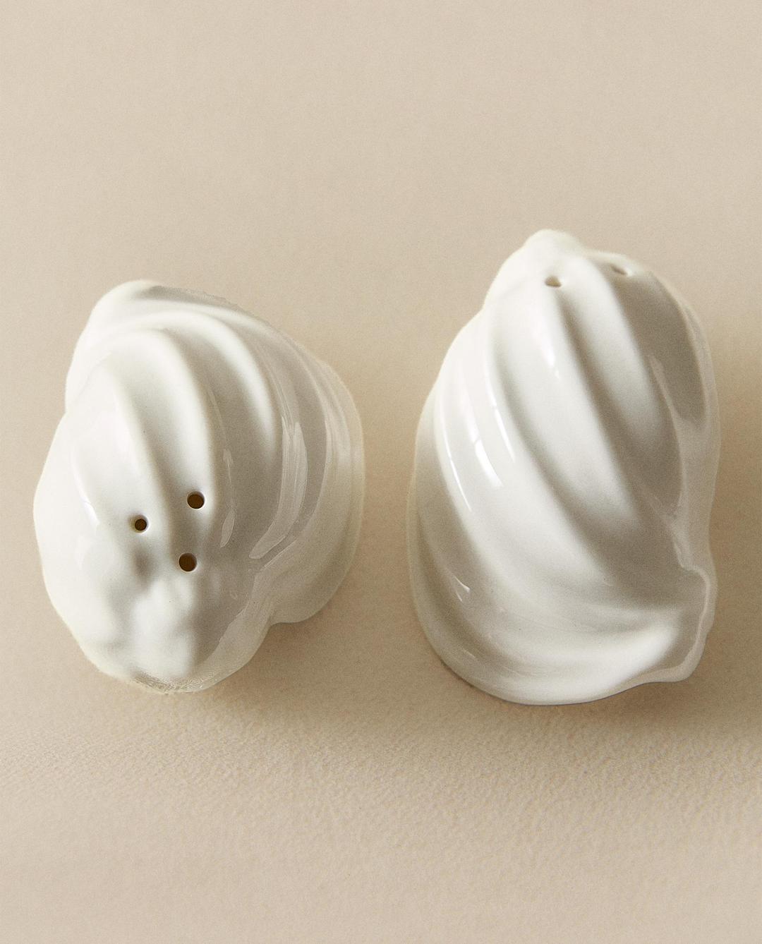 소라 소금 후추 그라인더 및 후추통 세트