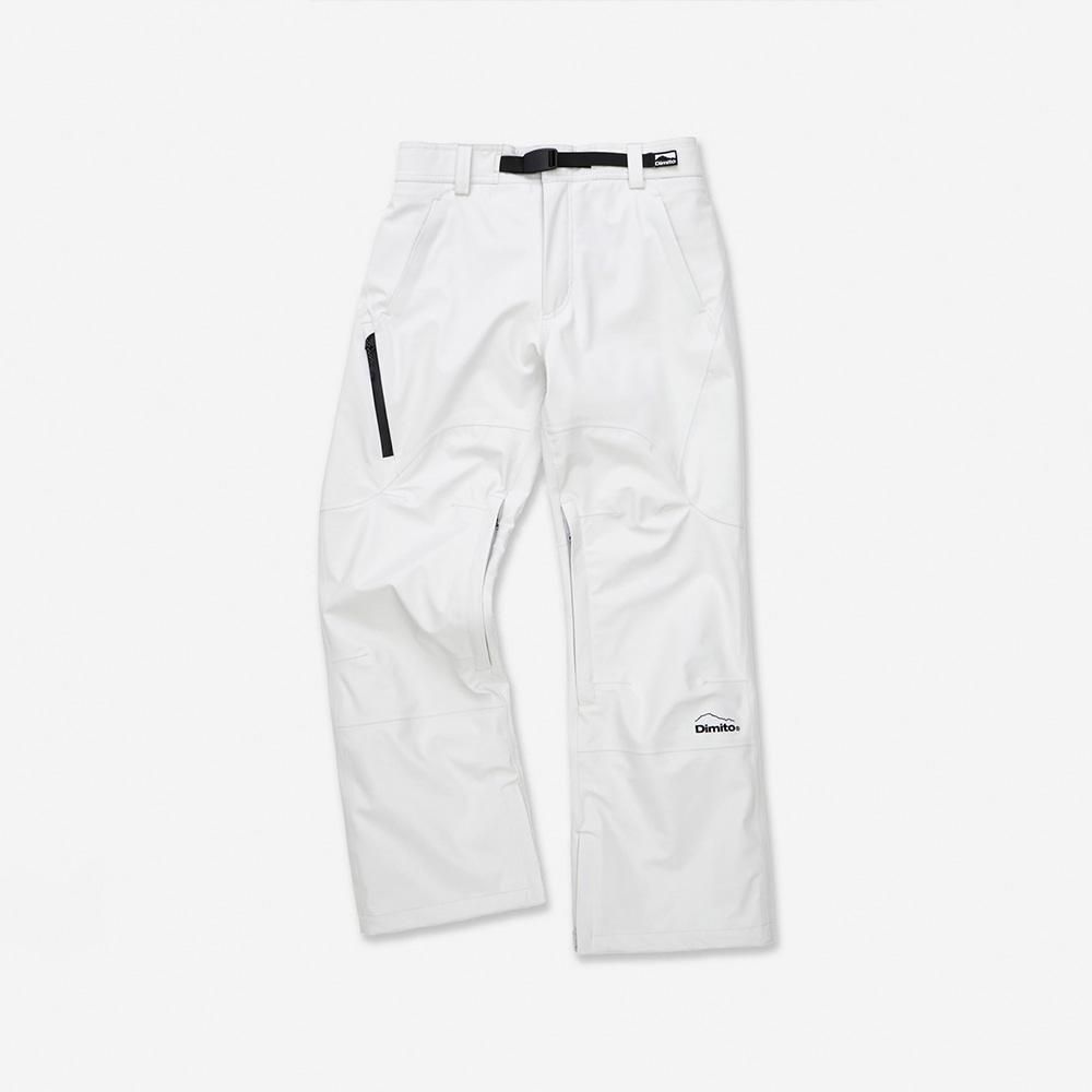 디미토 2425 DIMITO 24 BIO SLIM PANTS COOL WHITE (Slim Fit) 스노우 보드복 팬츠