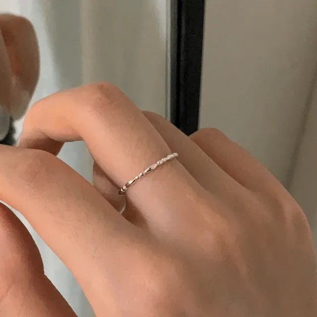 [silver 925] minimal ring