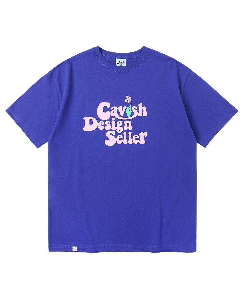 CLOVER LOGO SS TEE[BLUE]