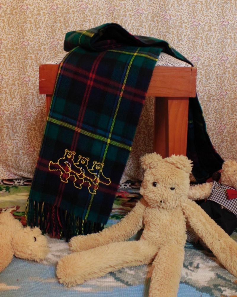 댄싱베어 목도리