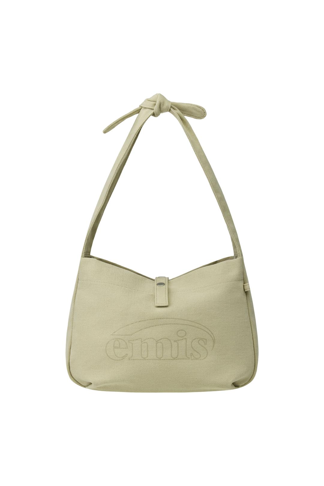 VINTAGE COTTON TOTE BAG-BEIGE