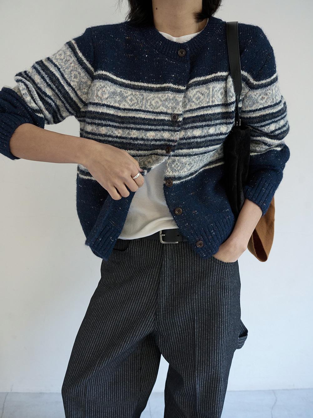 Deer Nordic Cardigan (2color)