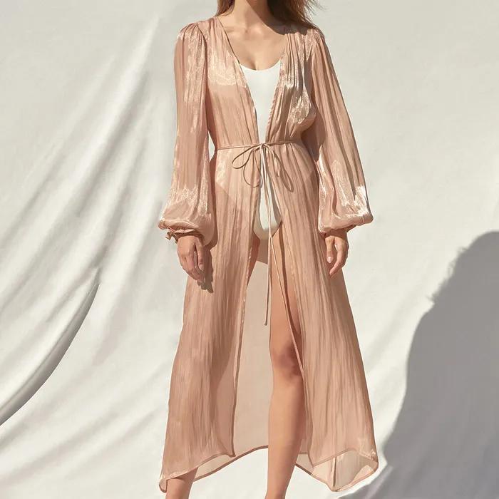 [정은채, 김유리, 효린, 김재경 착용] Isabel Rose-gold Robe