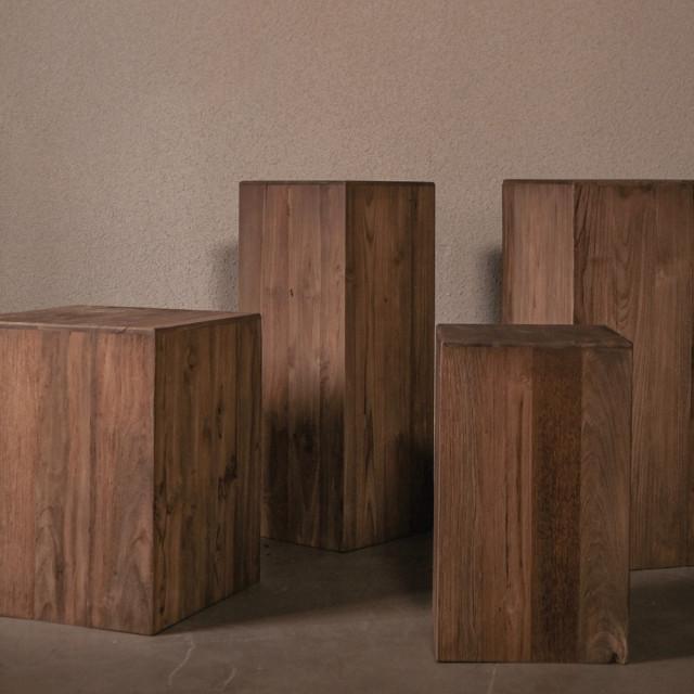 우든 디스플레이 박스 Wooden Display Box (4size)