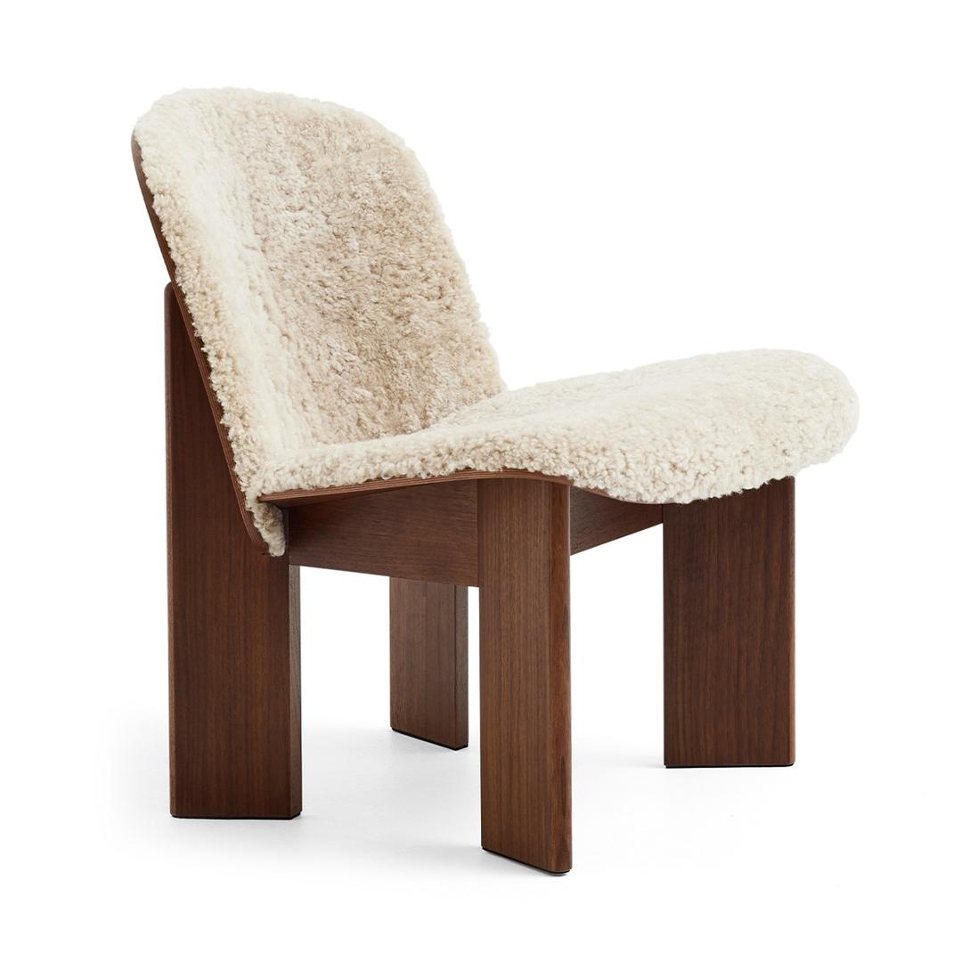 [예약주문] Chisel Lounge Chair Walnut-Sheepskin Mohawi21