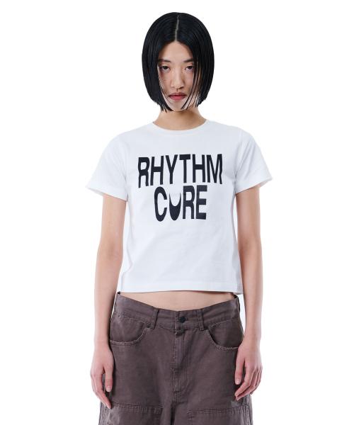 1/2 RHYTHM CORE TEE - WHITE