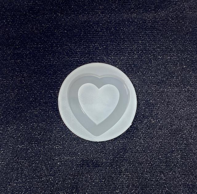 레진공예) New 하트 쉐이커 레진 수제 실리콘 몰드 / New heart shaker mold