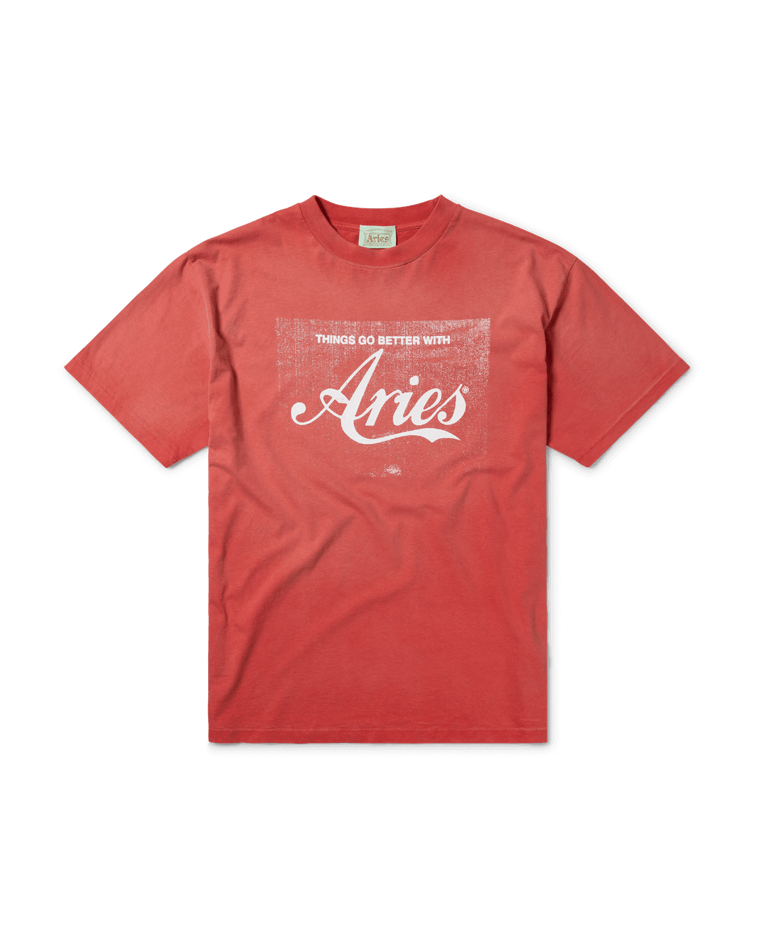 Sunbleached Cola SS Tee - Red / P