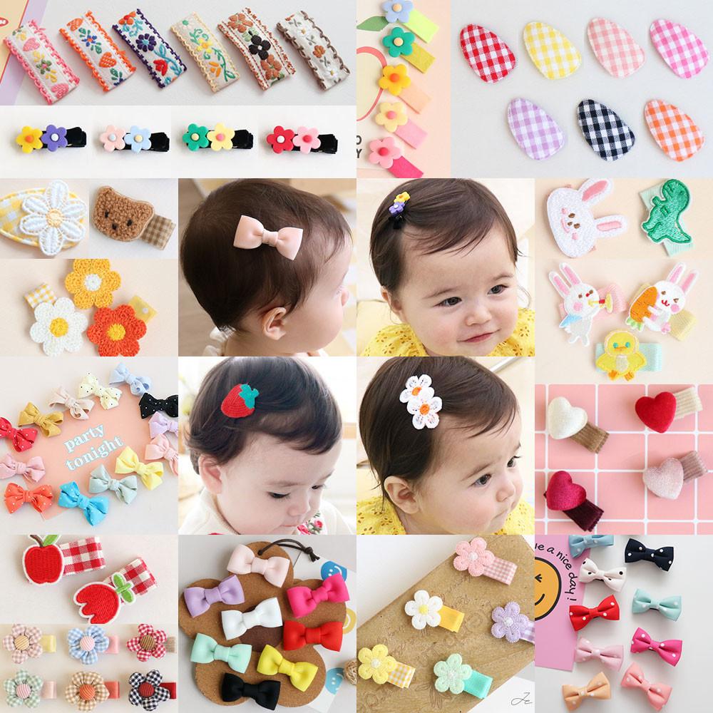 [논슬립 핀대] 여아 아기 머리핀 유아 집게 헤어핀 똑딱핀 삔