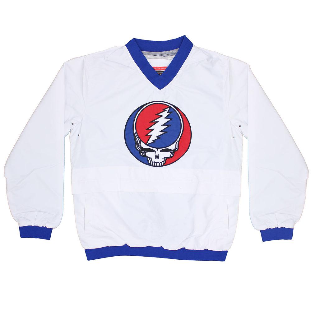 Grateful Dead Steal Your Face Logo Windshell Pullover Jacket Jacket