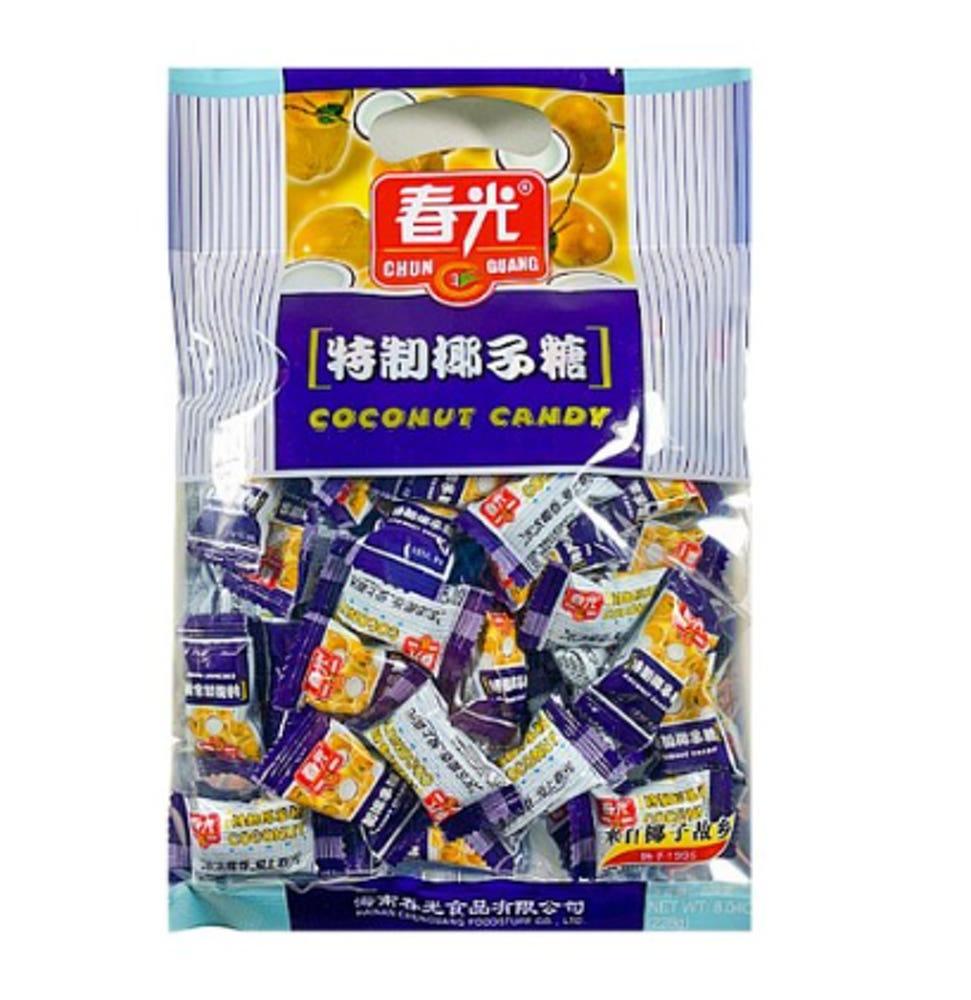 이거저거 중국 사탕 춘광 코코넛 캔디 228g