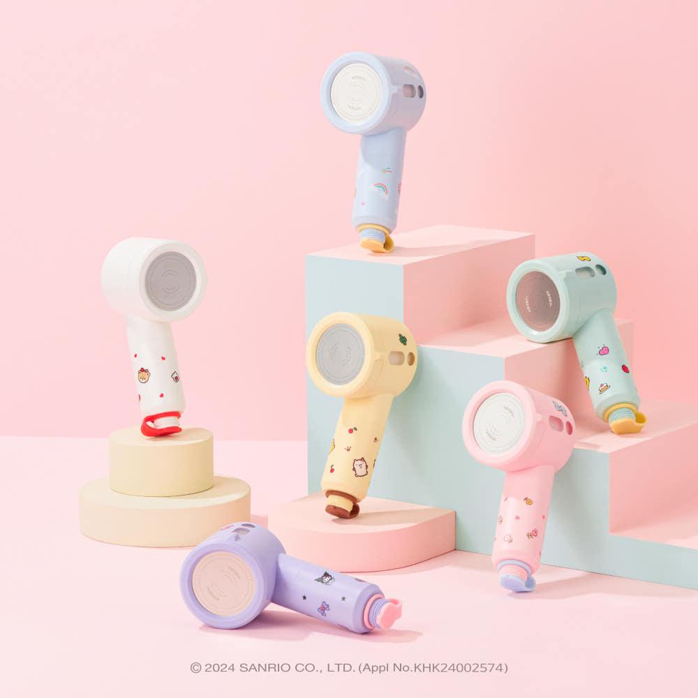 바른생활수 산리오캐릭터즈 여행용 미니 필터 샤워기 (6 colors)