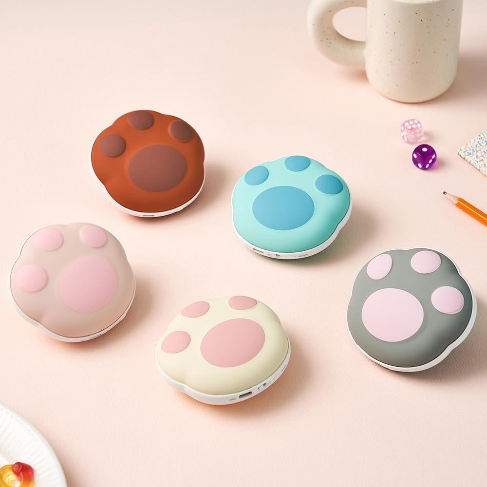 [추위대비 반짝 특가] 단미 고양이손난로 양면발열 USB 충전식 휴대용 보조배터리 5000mAh