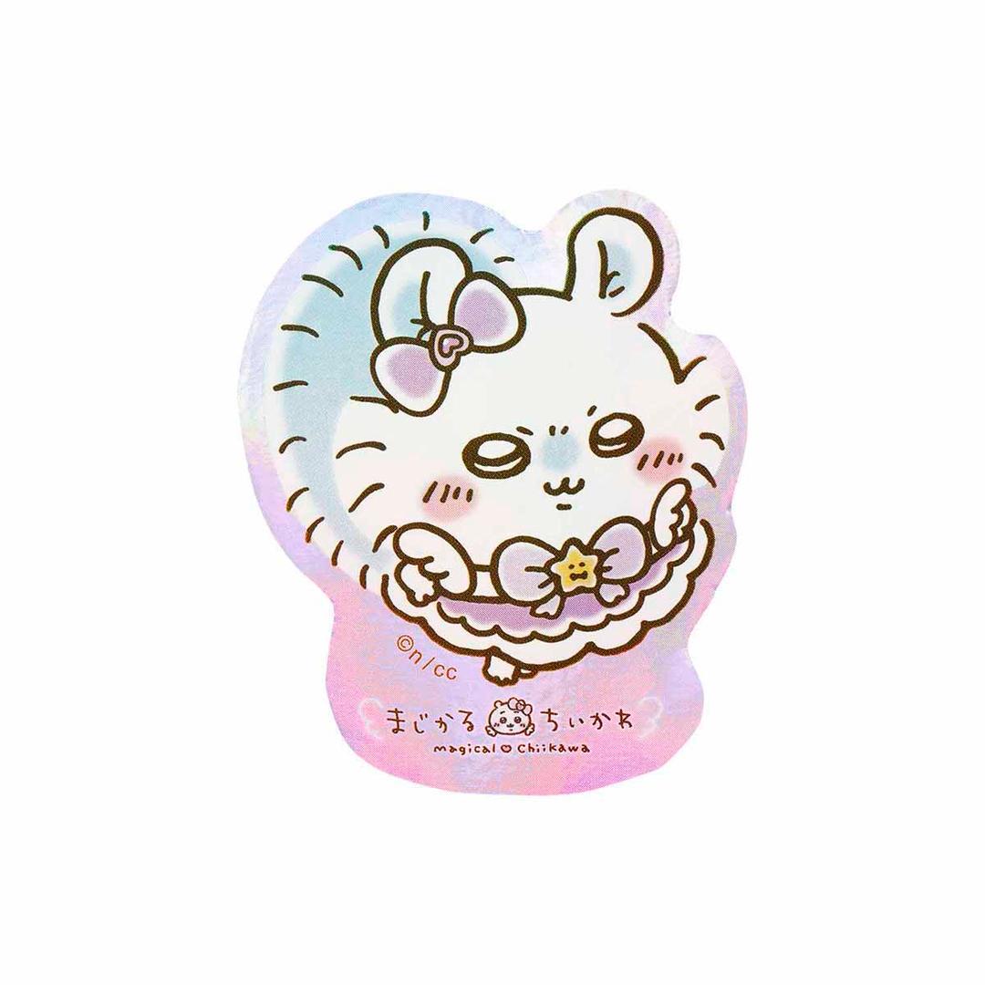 ちいかわ まじかるちいかわ スマホに貼れるサイズのホログラムステッカー（モモンガ）