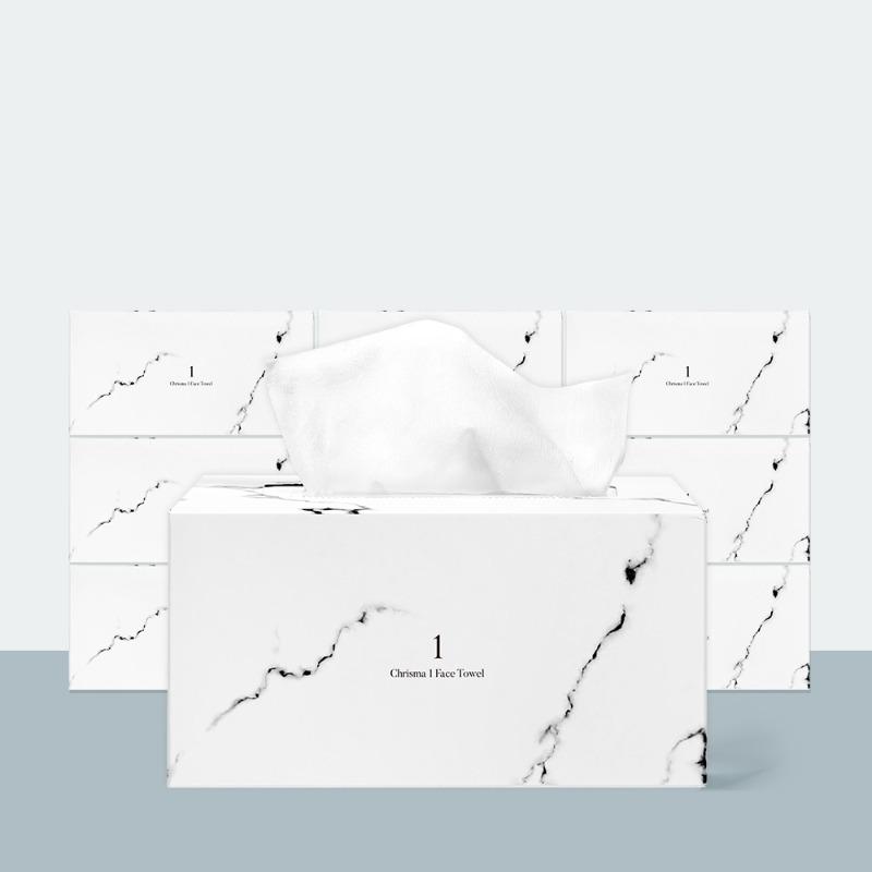 크리스마 페이스타올 80매 10팩(800매)