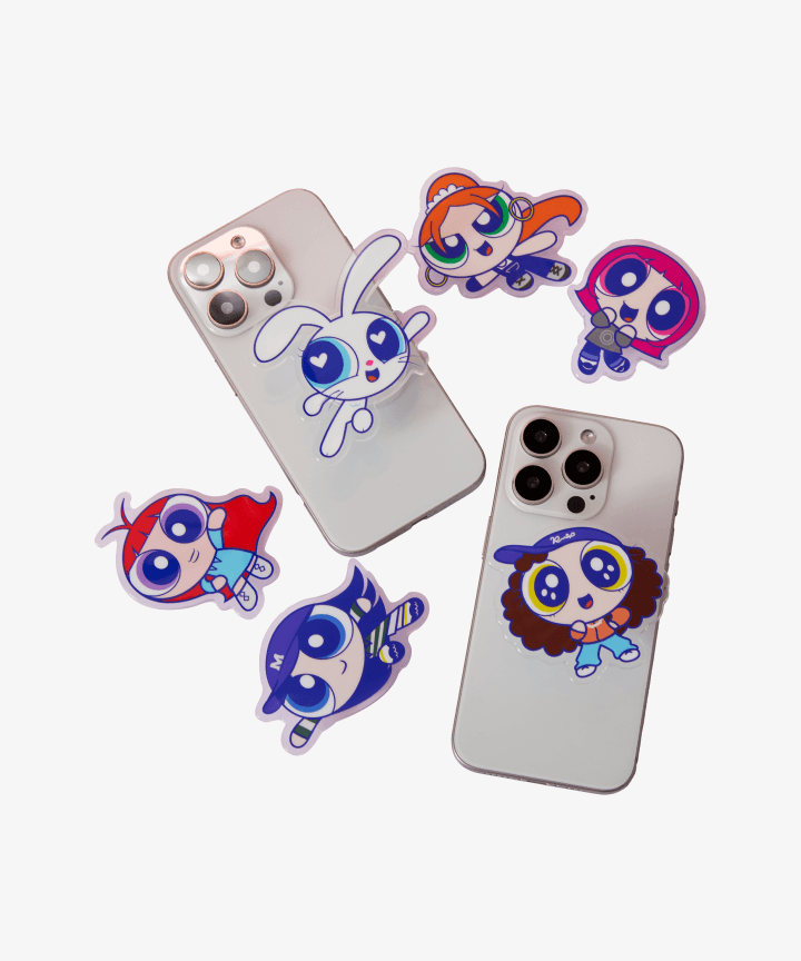 THE POWERPUFF GIRLS X NJ PHONE GRIP