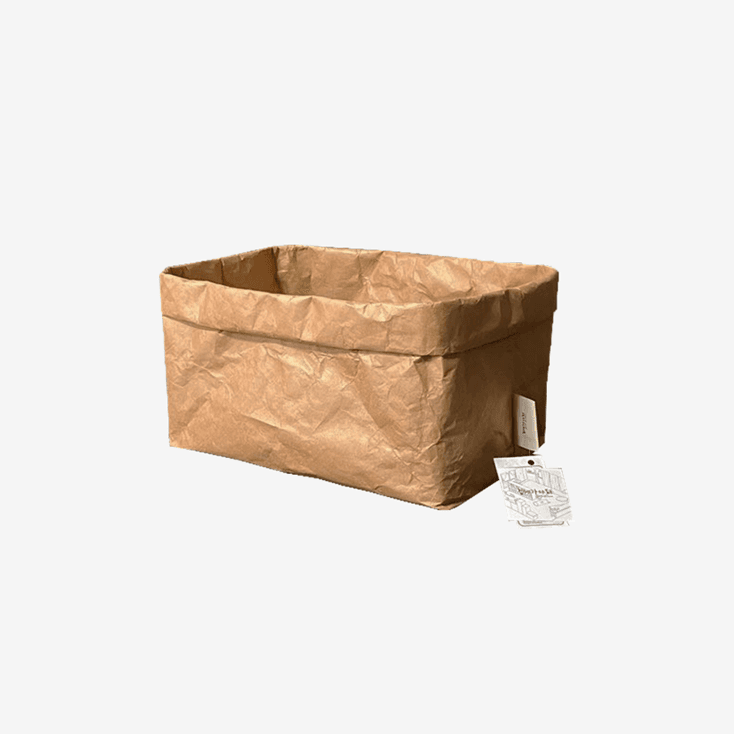 고양이 타이벡 빵봉투 바스켓