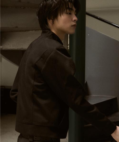 와플 블루종 (블랙)