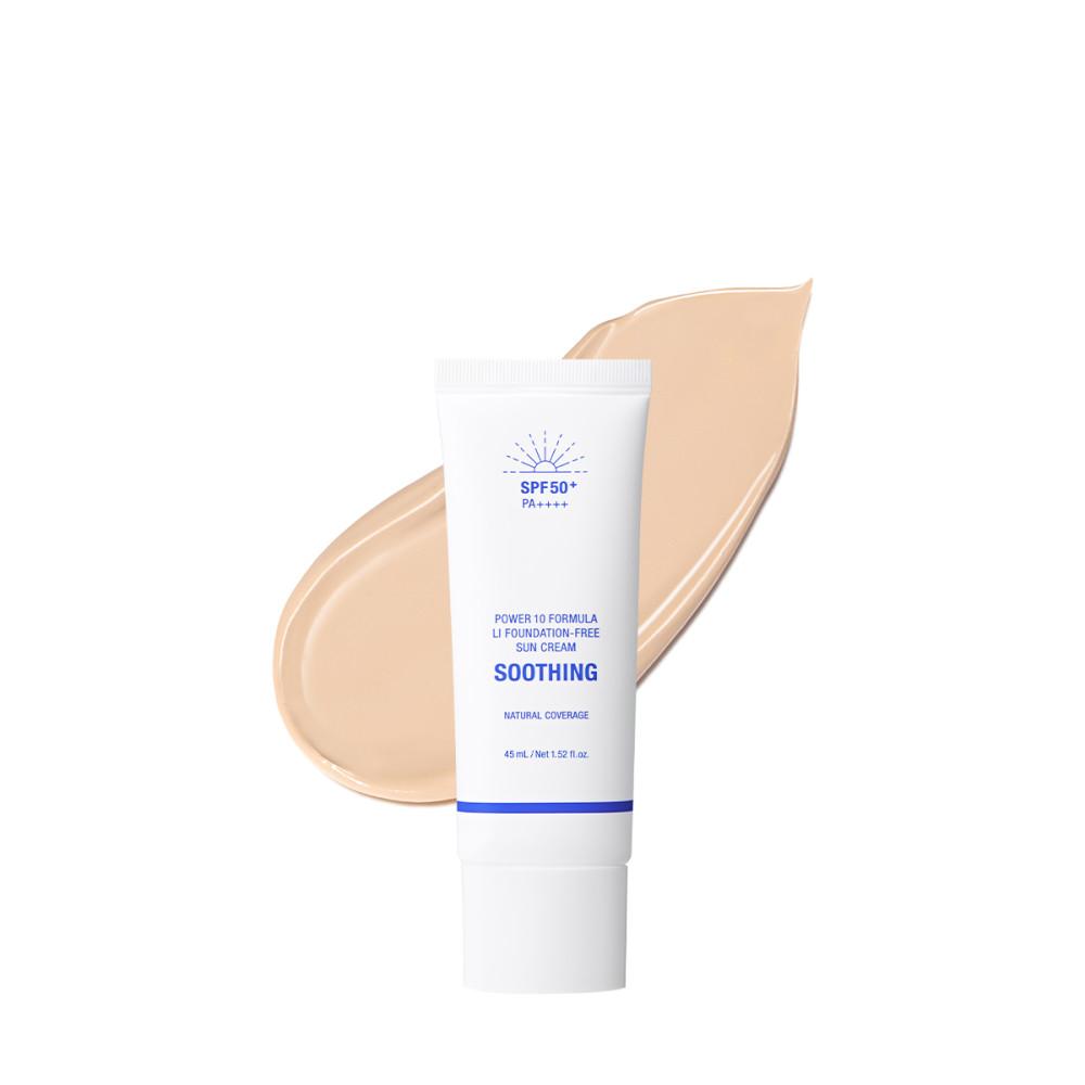 잇츠스킨 파워10 감초줄렌 파데프리 선크림 [SPF50+ PA++++] 45ml, 1개
