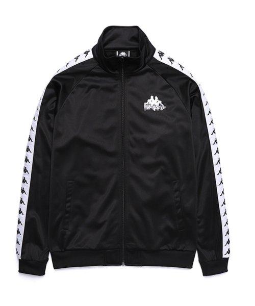 BA X KAPPA FLEECE TOP BLACK