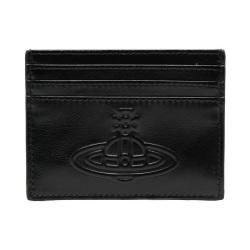 22FW 비비안웨스트우드 로고 카드지갑 블랙 51120004 L001U N403