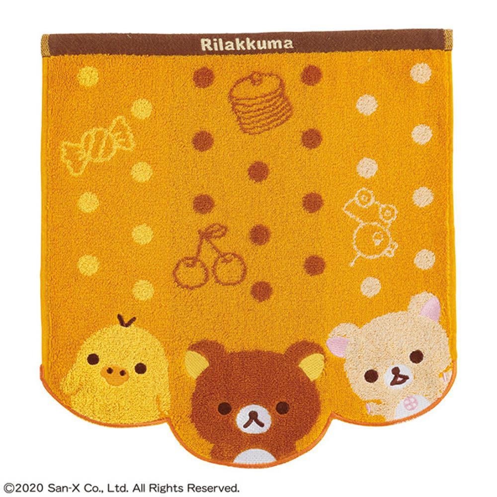 산엑스 리락쿠마 도트 워시 타올