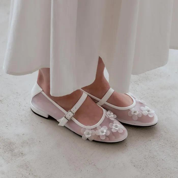 러브포멜 플로르 메리제인 White 2cm (FLS1F1SP052W1)