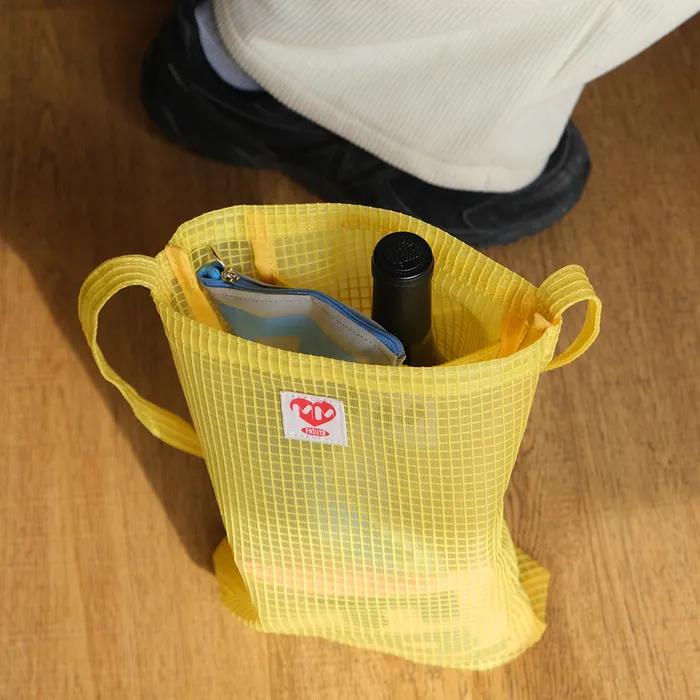 USEFUL NYLON BAG(비치백, 와인백) - SUN YELLOW