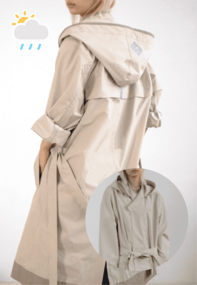 喜雨 희우 두루마기 레인코트