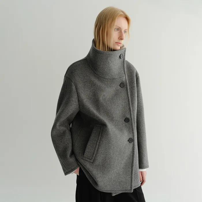 HAYES HALF COAT (GREY)